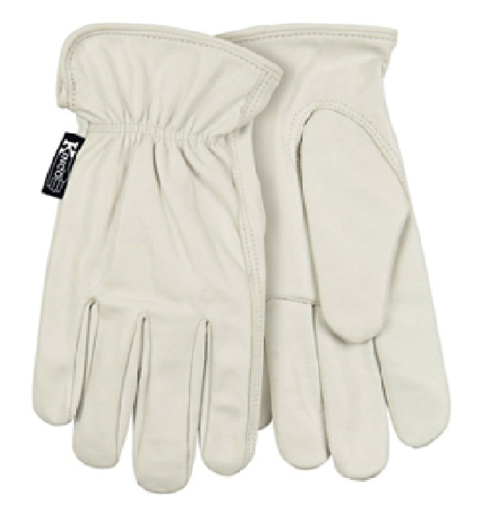 Kinco 92W-M Women's Pearl Grain Goatskin Driver Glove, Medium
