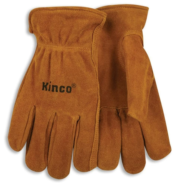 Kinco 50-XL Full Suede Leather Cowhide Gloves, Extra Large
