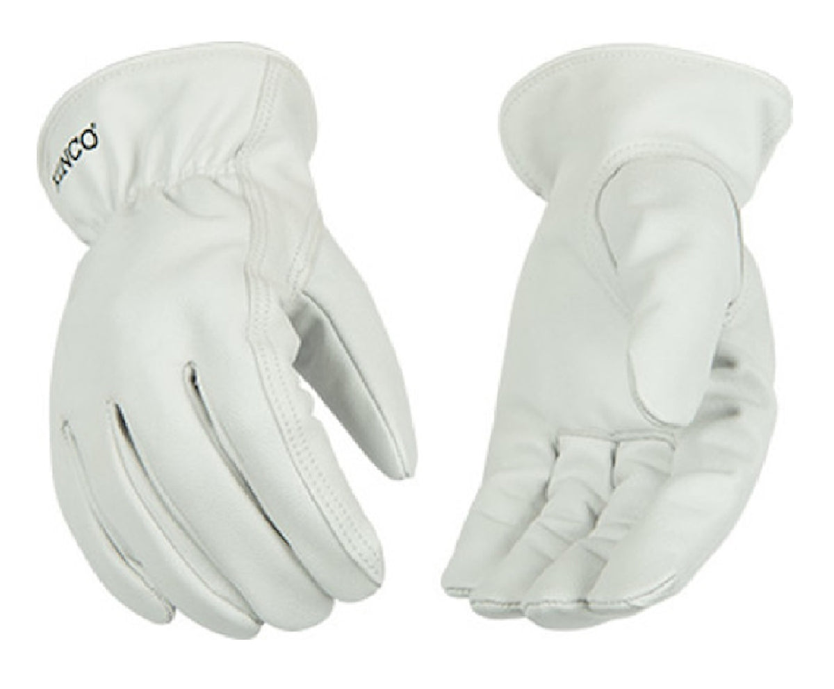 Kinco 92-XL Keystone Thumb Driver Gloves, White