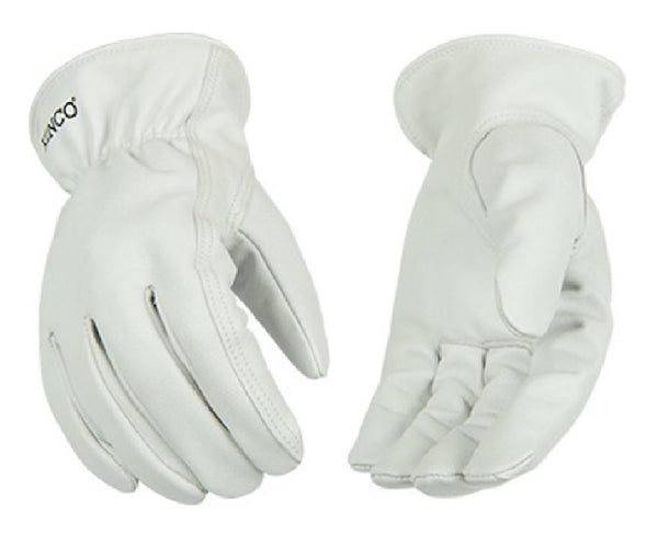 Kinco 92-XL Keystone Thumb Driver Gloves, White