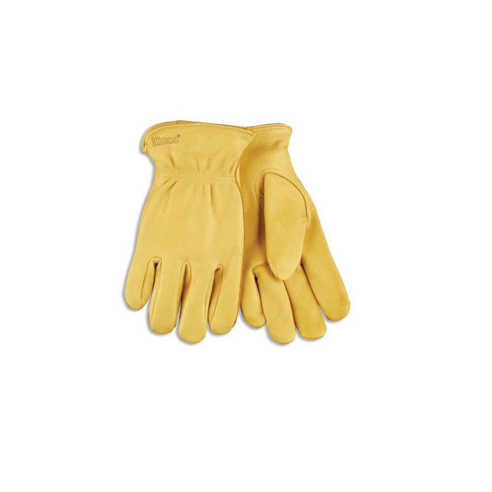 Kinco 90-XL Unlined Grain Deerskin Leather Driver Gloves, X-Large