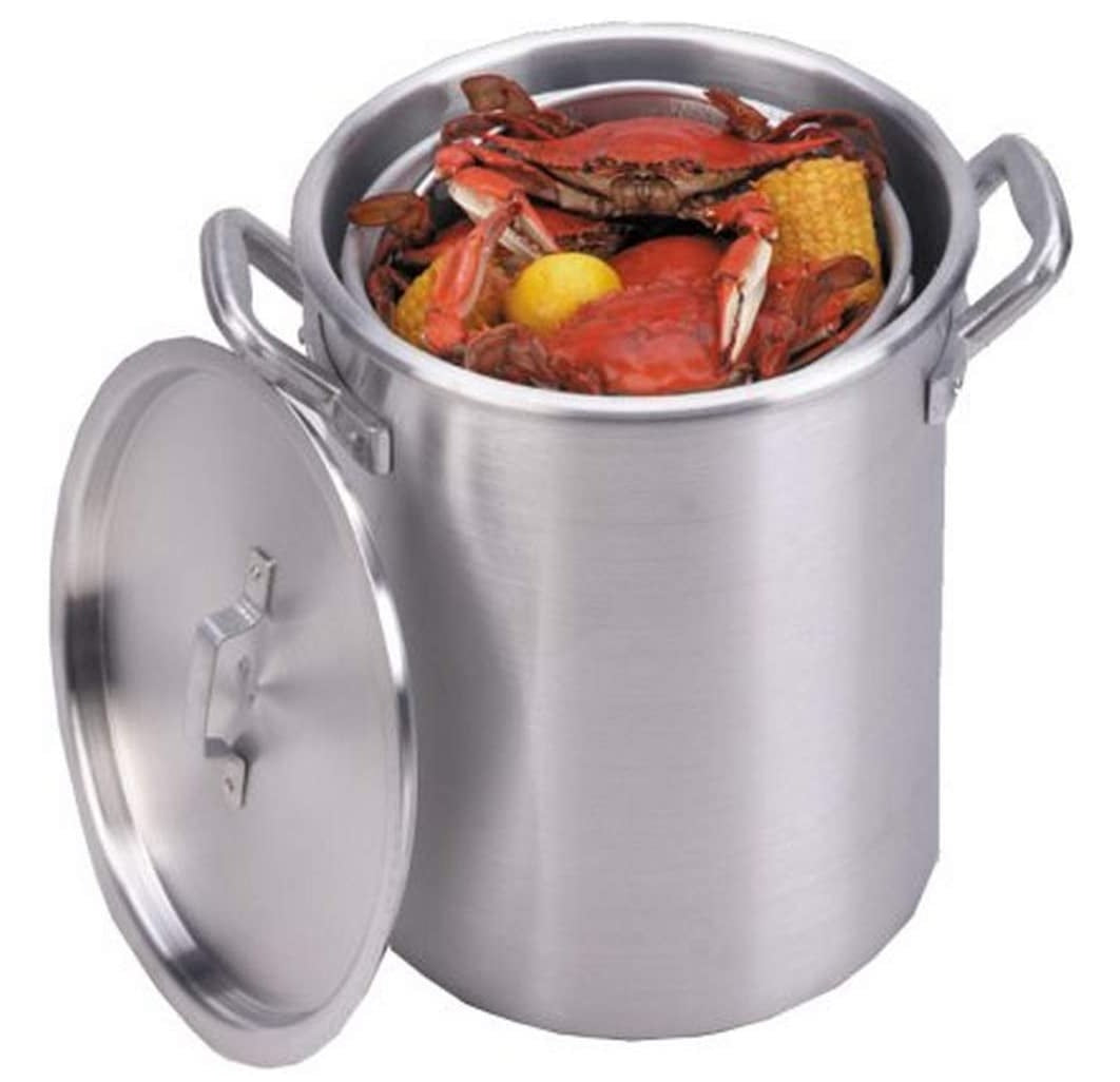 King Kooker KK60 Aluminum Boiling Pot, 60-Quart