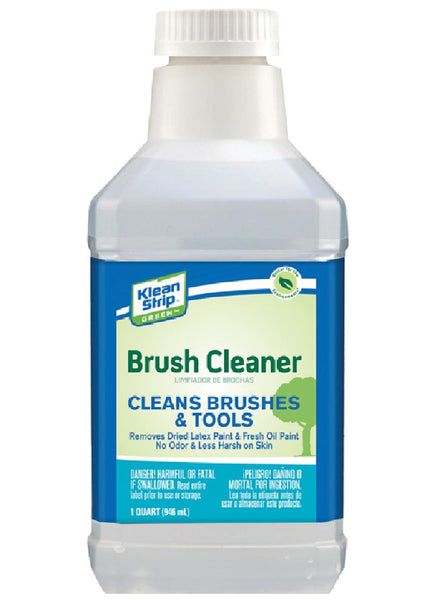 Klean Strip QKGB751 Brush Cleaner, White, 1 Quart