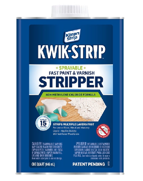 Klean-Strip QKSS251 Kwik-Strip Fast Paint And Varnish Stripper, 1 Quart