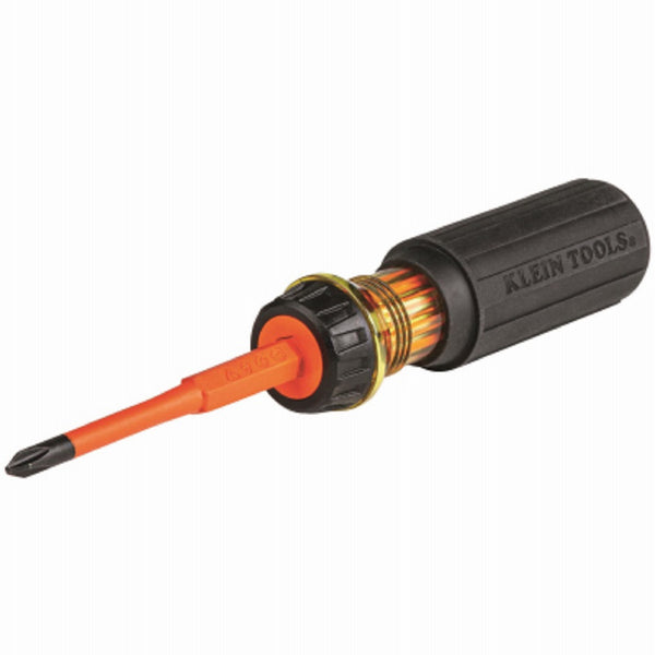 Klein Tools 32293 2 In 1 Insulated Flip Blade Screwdriver