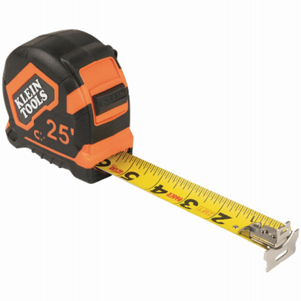 Klein Tools 9225 Magnetic Double Hook Tape Measure, 25 Feet