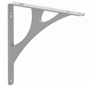 Knape & Vogt RP-201MN-8SN Decorative Shelf Bracket, Satin Nickel