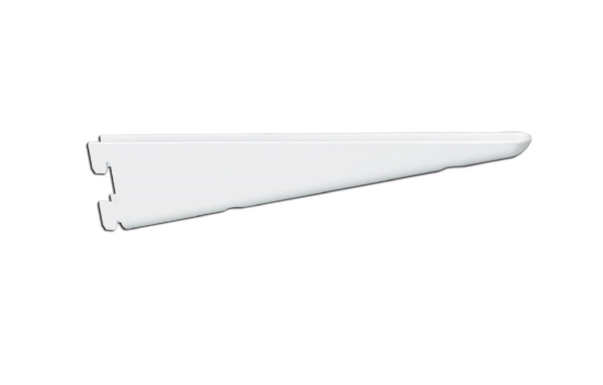 Knape & Vogt 182 WH 9 Heavy Duty Dual Track Shelf Bracket, 9'', White