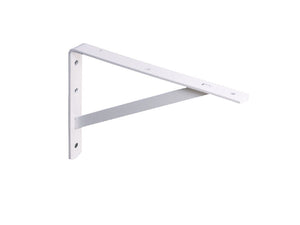 Knape & Vogt 208 WH 400 Heavy Duty  Bracket, White, 16 inch