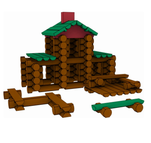 Knex 00842 Lincoln Logs Classic Meetinghouse Building Set
