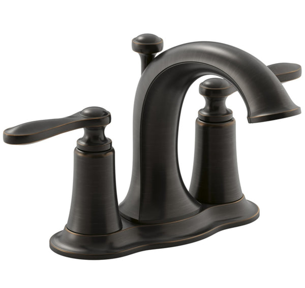 Kohler R45780-4D1-2BZ Linwood Two Handle Lavatory Faucet, Oil Rubbed Bronze