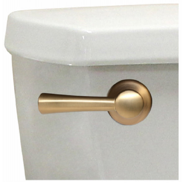 Korky 6094BP Toilet Handle & Lever, Brushed Gold Toolbox Supply