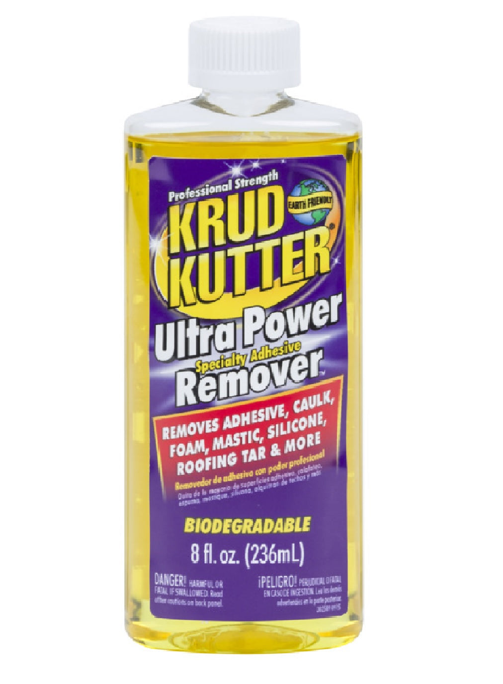 Krud Kutter 302805 Ultra Power Specialty Adhesive Remover, 8 Ounce