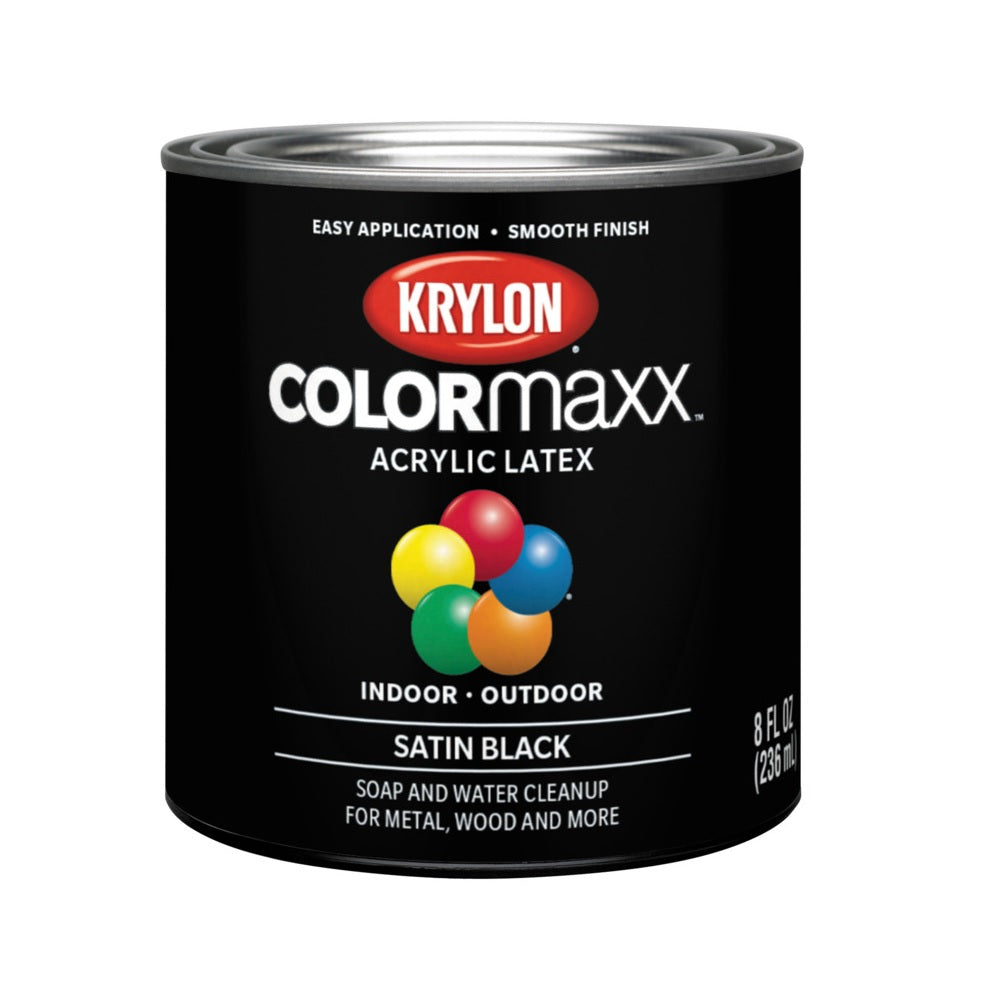 Krylon K05613007 COLORmaxx Exterior Paint, 8 Oz