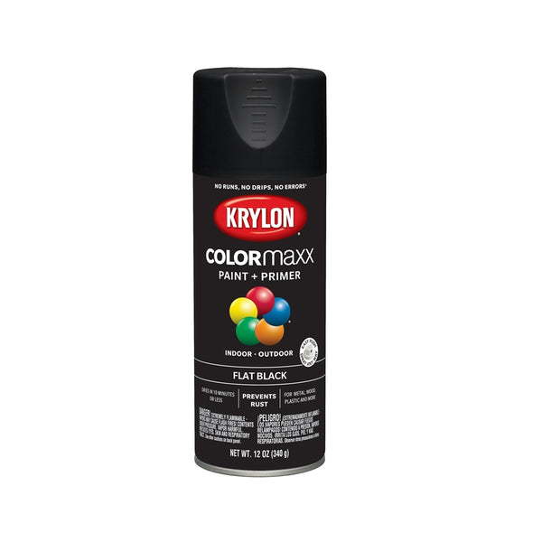 Krylon K05546007 COLORmaxx Spray Paint, 12 Oz