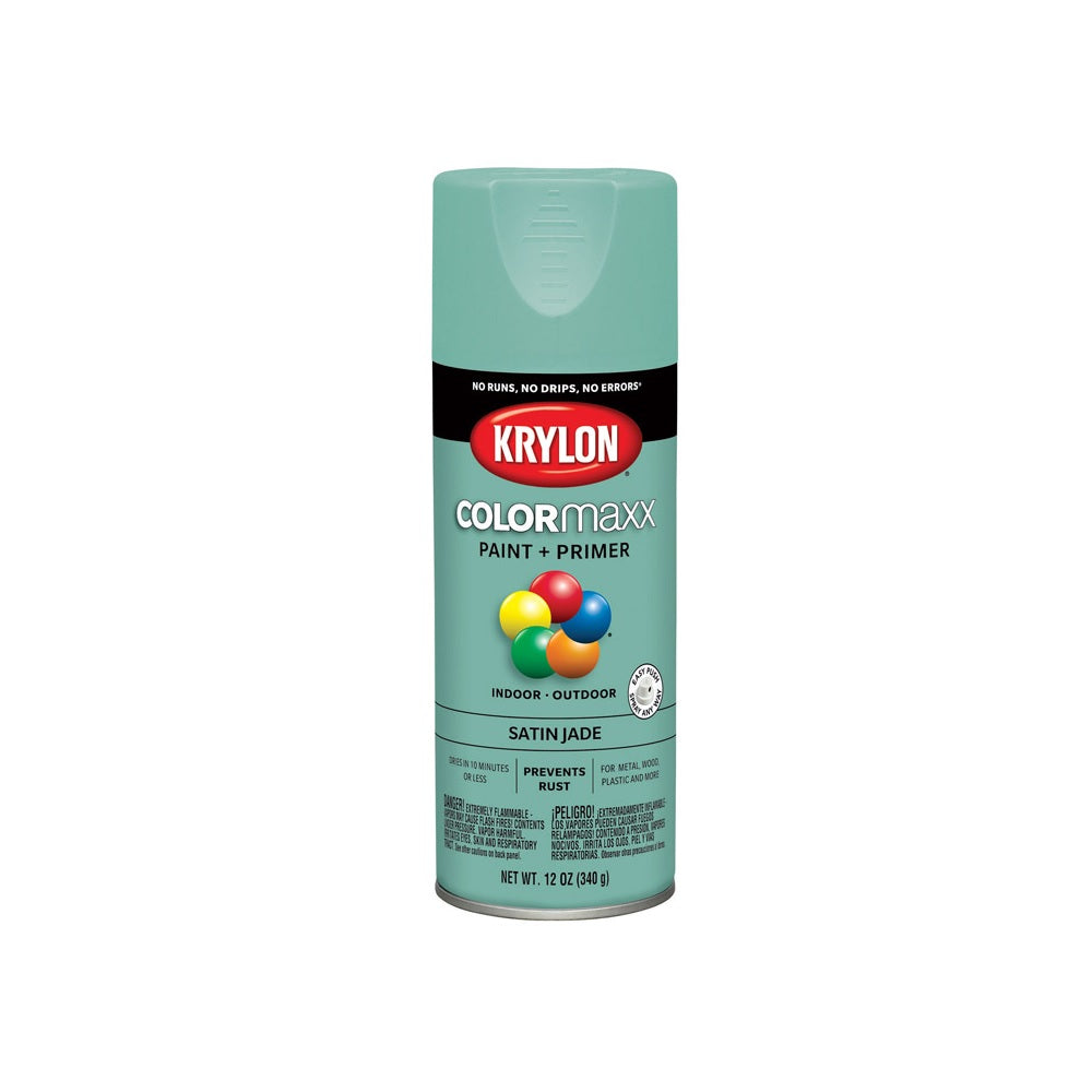 Krylon K05568007 ColorMaxx Paint + Primer Spray Paint, 12 Oz