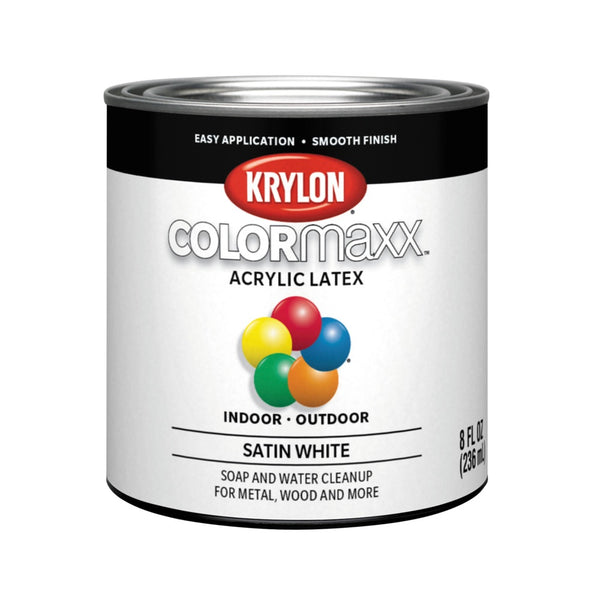 Krylon K05615007 COLORmaxx Exterior Paint, 8 Oz