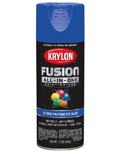 Krylon K02716007 Fusion All-In-One Primer and Spray Paint, 12 Oz