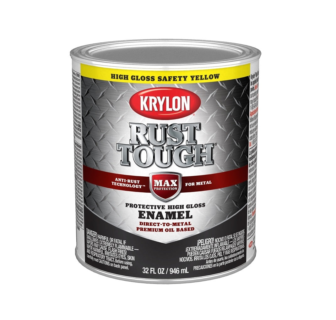 Krylon K09713008 Rust Tough Protective High Gloss Enamel, 1 Quart