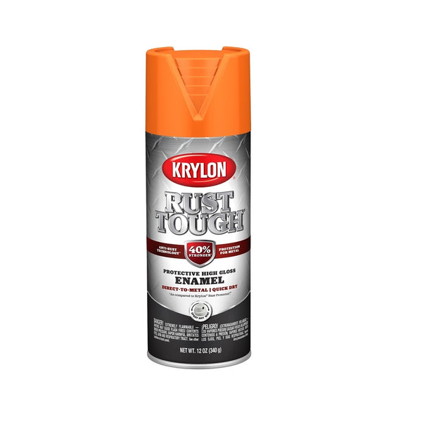 Krylon K09264008 Rust Tough Rust Preventative Enamel, 12 Ounce