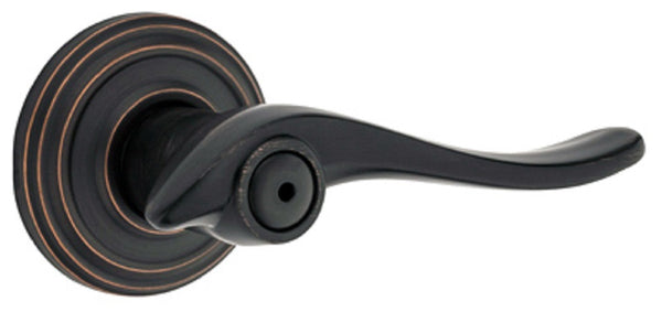 Kwikset 730AVL 11P RCAL RCS RLVR Avalon Privacy Lever, Venetian Bronze
