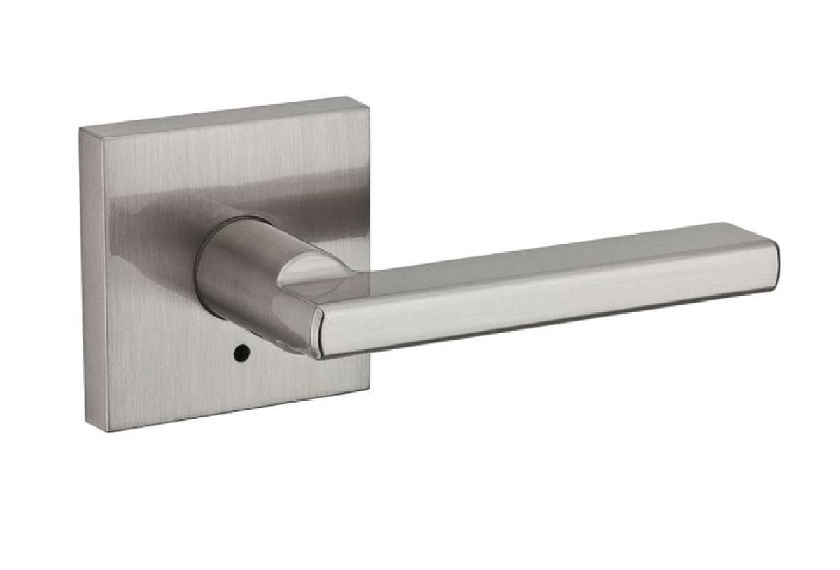 Kwikset 730HFL SQT 15 CP Signature Halifax Privacy Lever, Satin Nickel