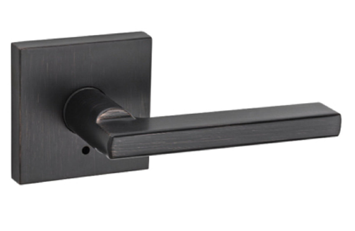 Kwikset 730HFL SQT 11P 6AL RCS Signature Halifax Universal Privacy Lever, Venetian Bronze