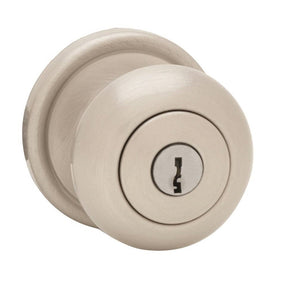 Kwikset 740H15SMT6AL/RCS Signature Series Keyed Entry Knob, Satin Nickel