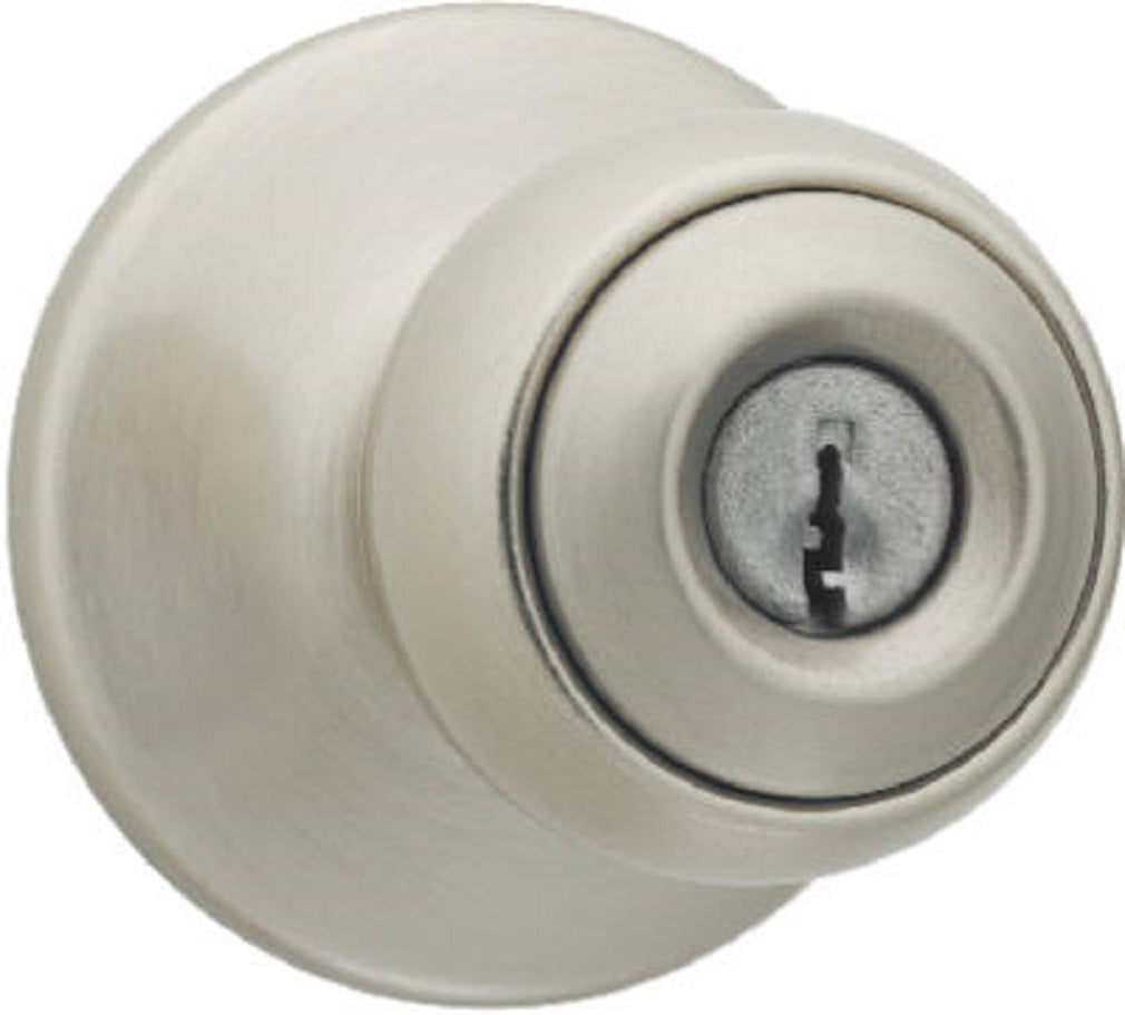 Kwikset 400P 15 6AL RCS K3 V1 Polo Entry Lockset, Satin Nickel