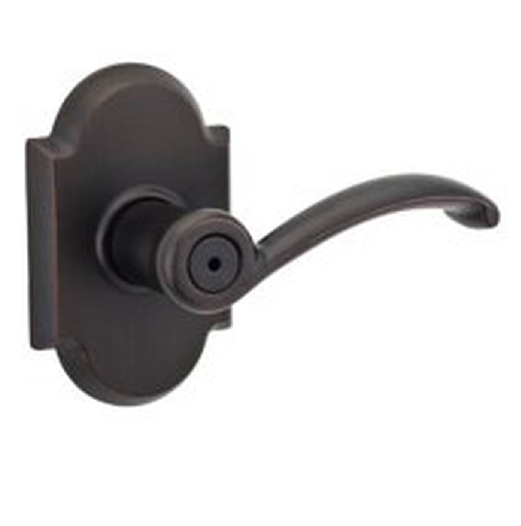 Kwikset 97300-902 Privacy Lever, Venetian Bronze
