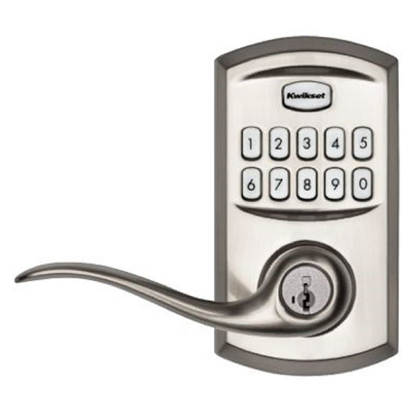 Kwikset 917TNL 15 SMT CP RCALFD Entry Lever With Smartkey & Smartcode