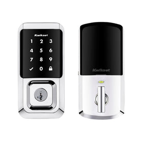 Kwikset 939 WIFI TSCR 26 Halo Touchscreen Wi-Fi Enabled Smart Lock, Polished Chrome