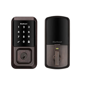 Kwikset 939 WIFI TSCR 11P Halo Touchscreen Wi-Fi Enabled Smart Lock, Venetian Bronze