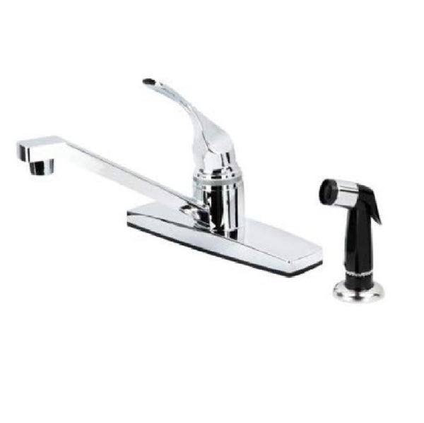 LDR 012 1405CP-CG Single Handle Kitchen Faucet With Spray, Chrome