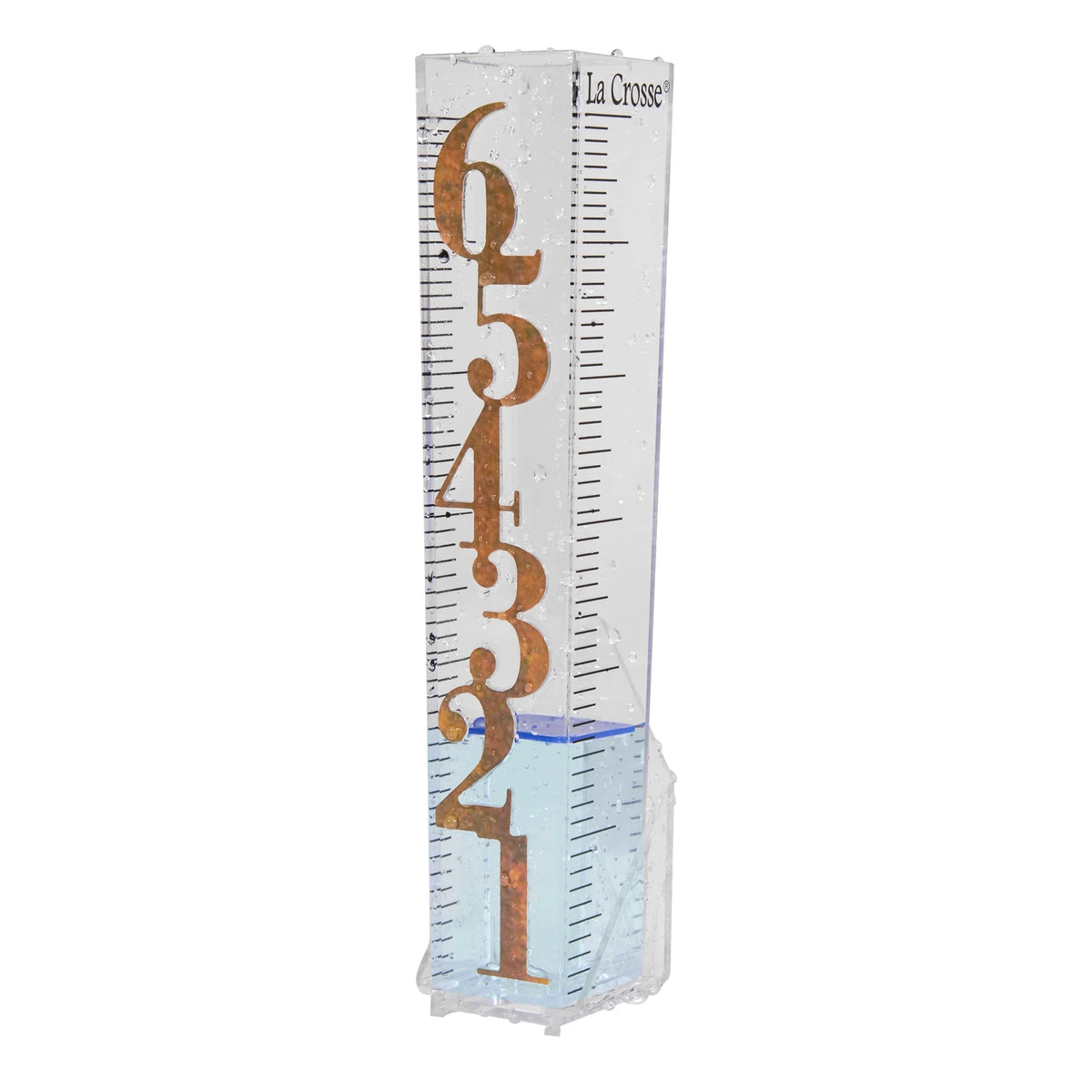 La Crosse 705-110 Patina Rain Gauge, 6 Inch