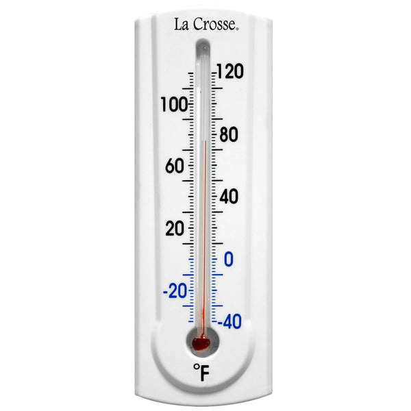 La Crosse Thermometer With Secret Key Hider On The Back, White