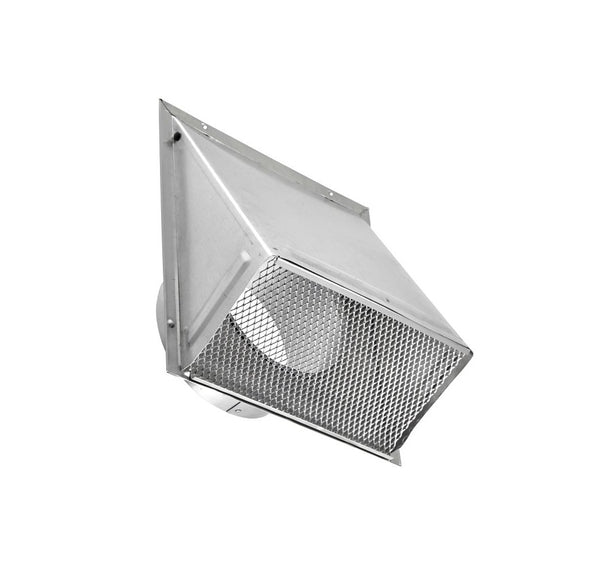 Lambro 346S Wall Cap, Aluminum, 6 inches