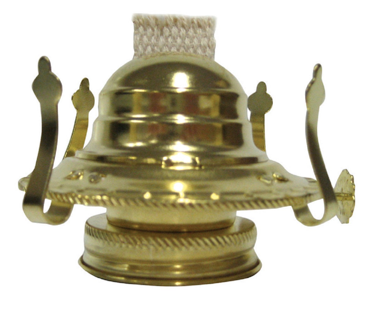 Lamplight 31507 Oil Lamp Burner with Wick, Metal, 5 inch