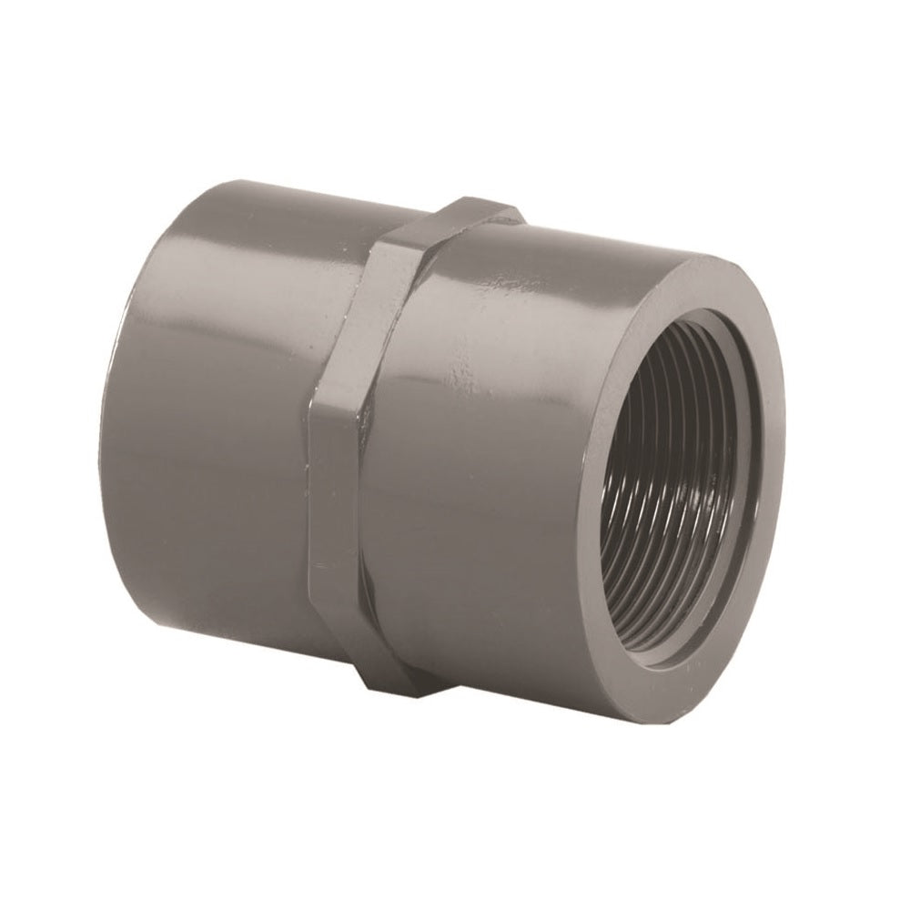 Lasco 835010BC Pipe Adapter, 1 Inch, Gray