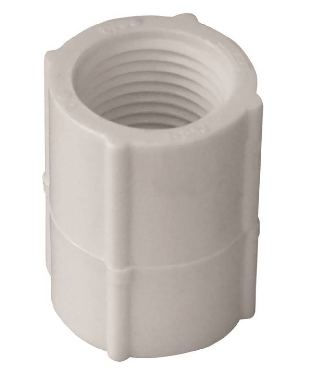 Lasco 430007BC Pipe Coupler, 3/4 Inch, White