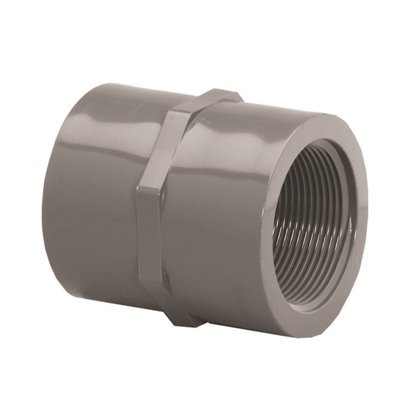 Lasco 830010BC Pipe Coupler, 1 Inch, Gray