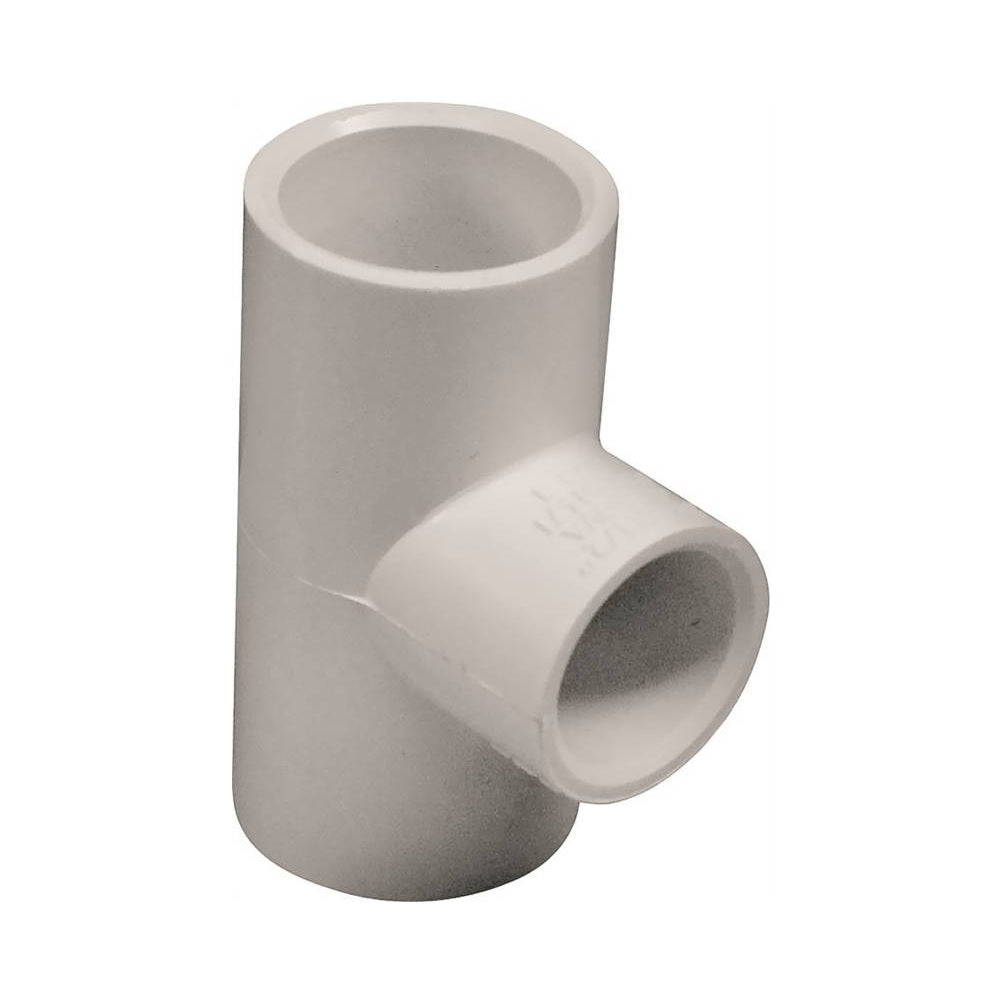 Lasco 401101BC 300 Series Pipe Reducing Tee, 3/4 Inch x 1/2 Inch