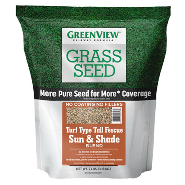 Lebanon Seaboard 28-29313 Greenview Sun & Shade Blend Grass Seed, 7 LB