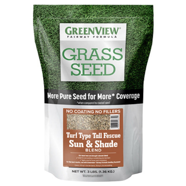 Lebanon Seaboard 28-29332 Greenview Sun & Shade Blend Grass Seed, 3 LB