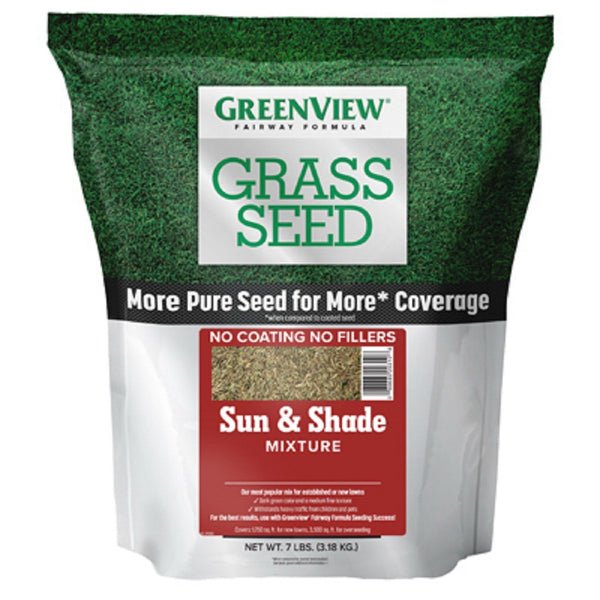 Lebanon Seaboard 28-29310 Greenview Sun & Shade Mixture Grass Seed, 7 LB