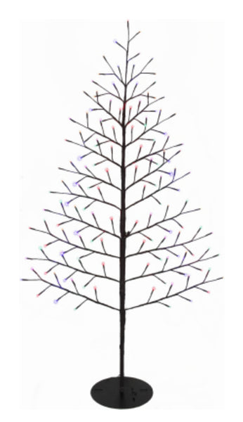Ledup Manufacturing 9418015BR-02T Christmas LED Branch Wall Tree, 72 inch
