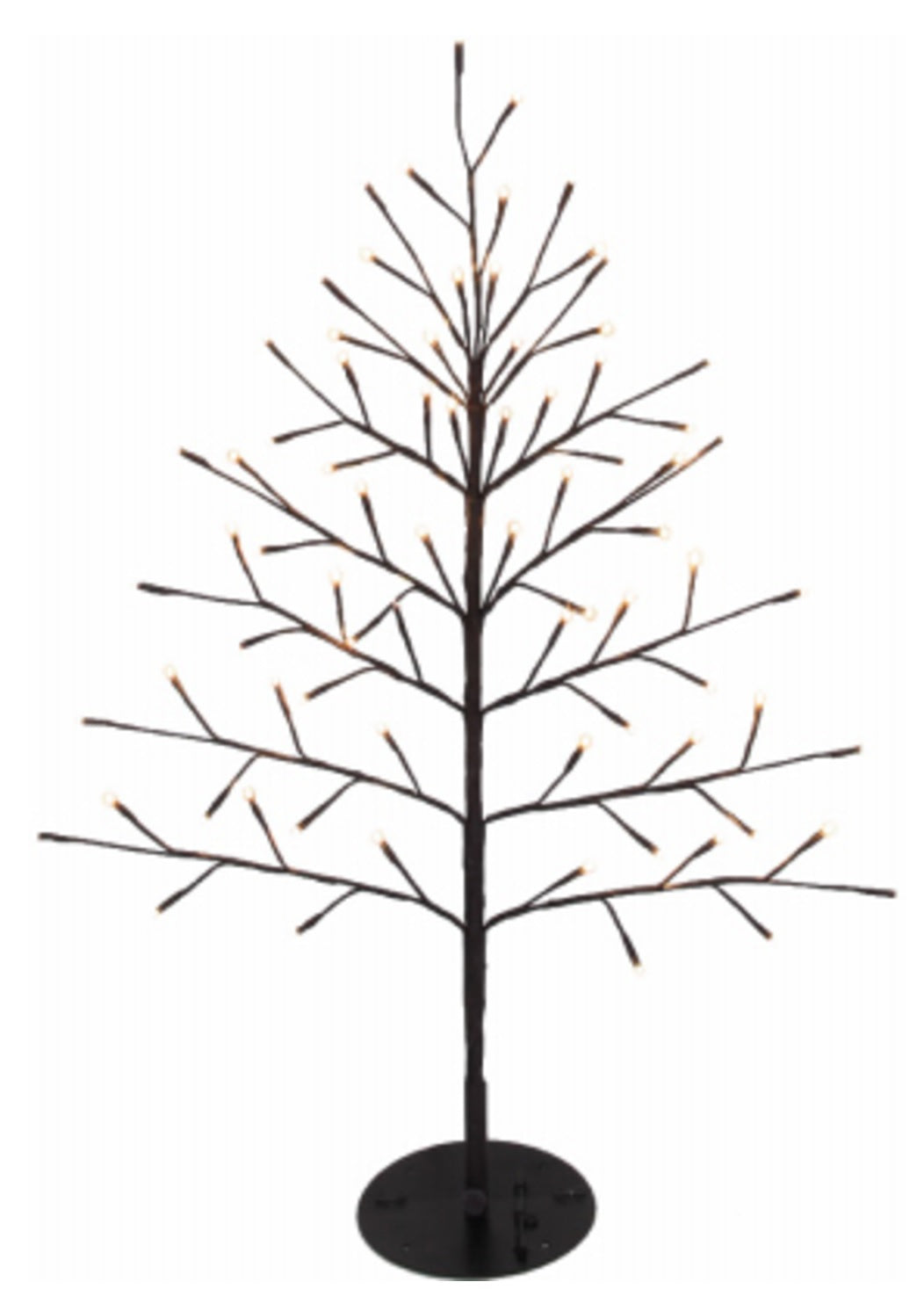 Ledup Manufacturing 9418013BR-01T Christmas LED Branch Wall Tree, 40 inch