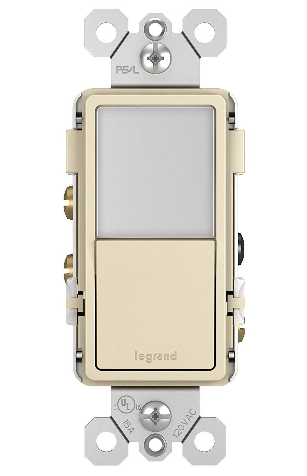 Legrand NTL873LACC6 Radiant Night Light Switch with Single-Pole, Light Almond