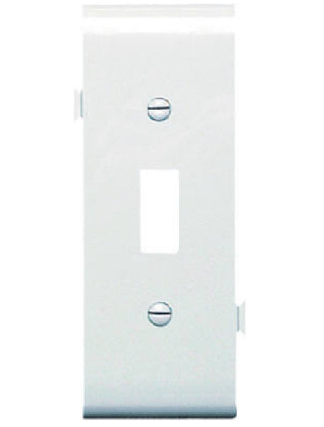 Legrand PJSC1WCC10 Toggle Opening Sectional Nylon Wall Plate, White