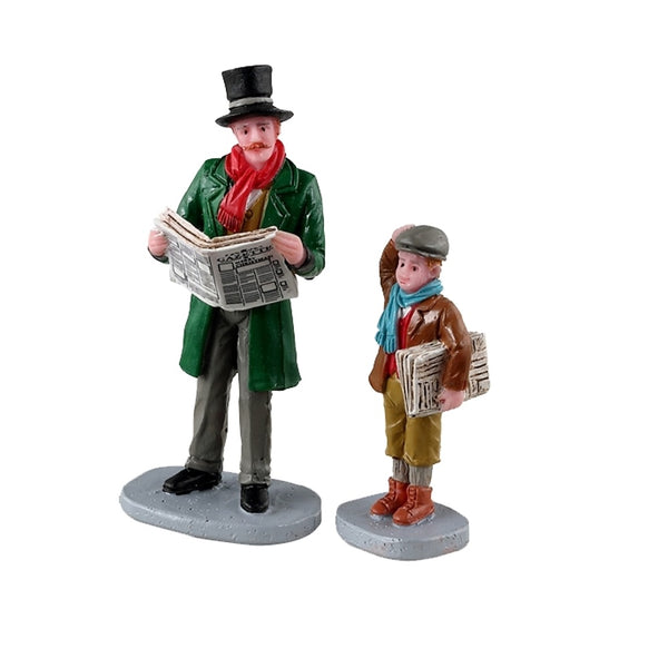 Lemax A2723 Christmas Caddington Village People, Resin